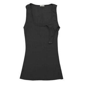 Bun Maternity ribbed Nursing Tank Top